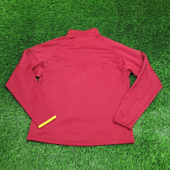 NikeFIT Pullover Jacket Large 22x26 Red - Picture 2 of 16